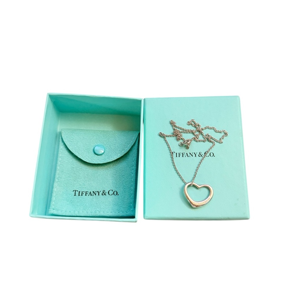 Tiffany & Co. Open Heart Necklace